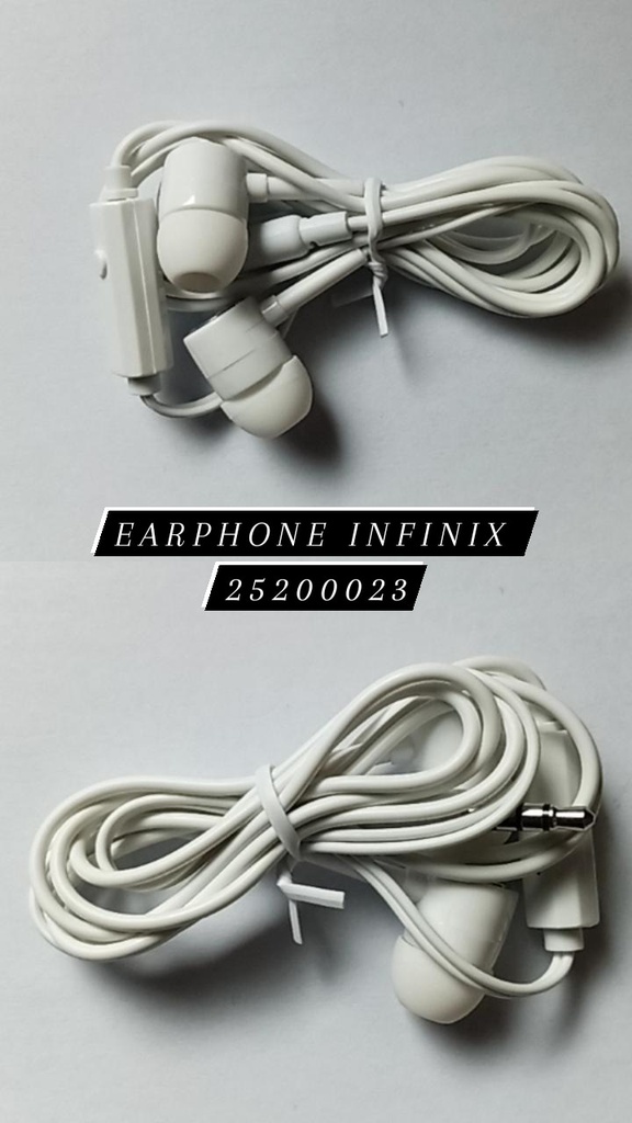 Earphone Infinix 3.5MM EW 31AX